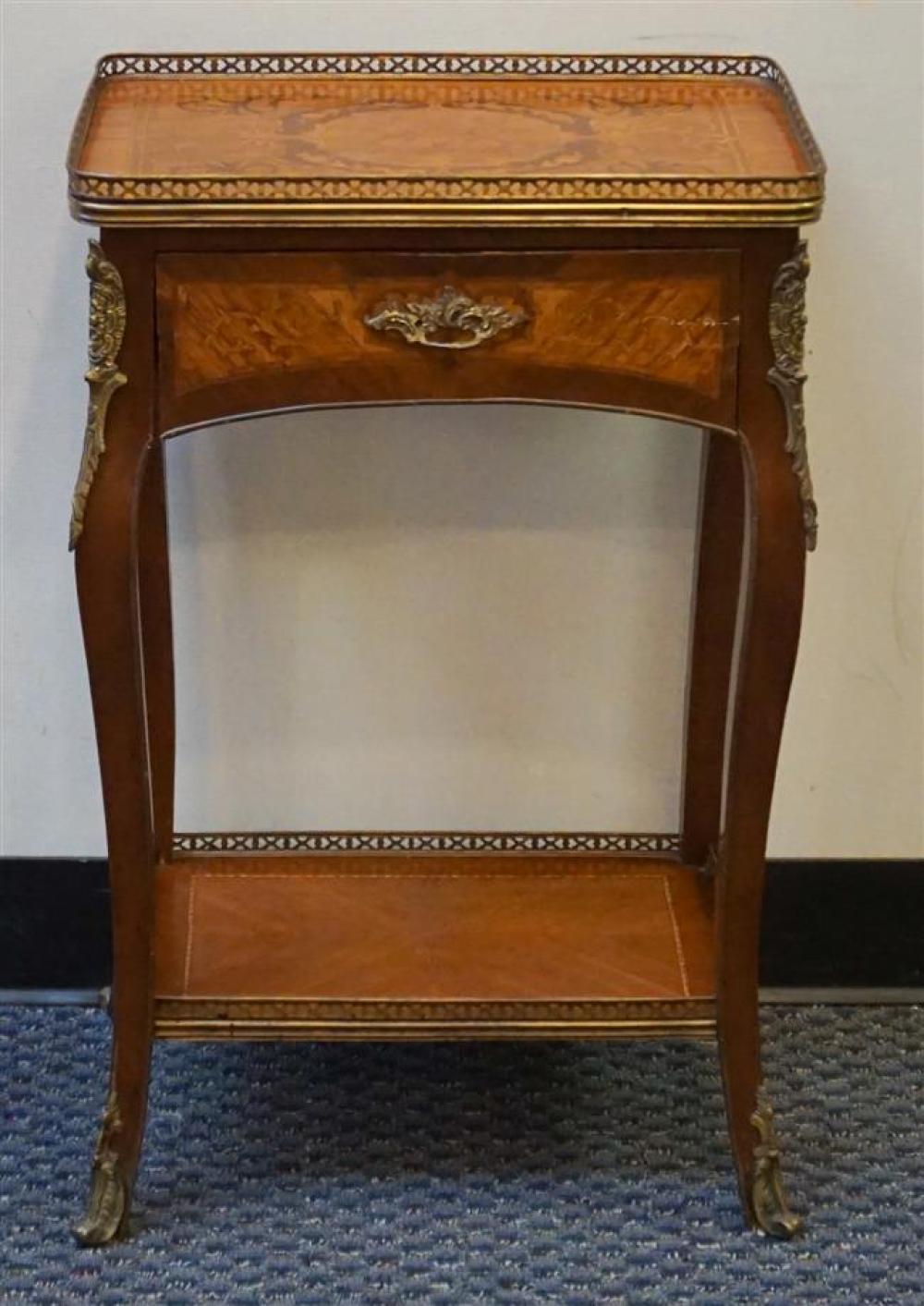 LOUIS XVI STYLE GILT METAL