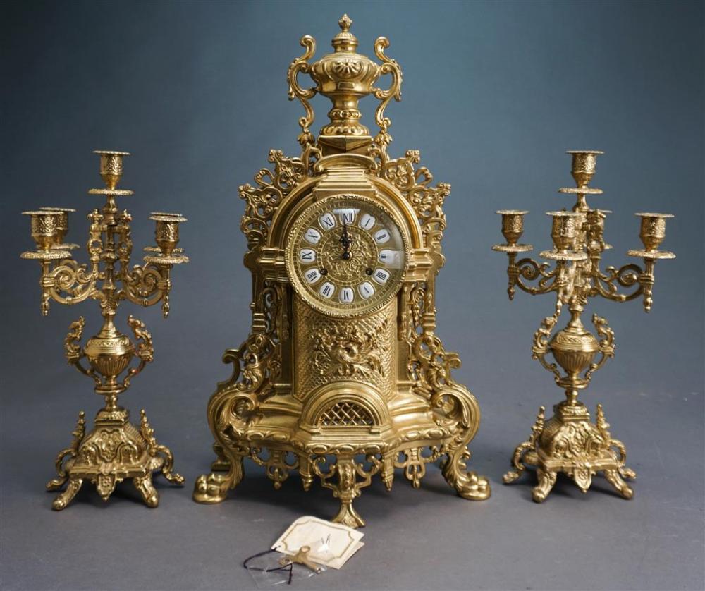 LOUIS XVI STYLE GILT METAL