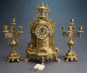 LOUIS XVI STYLE GILT METAL THR