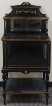 LOUIS XVI STYLE GILT METAL AND