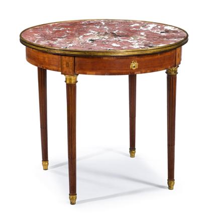 Louis XVI style gilt metal