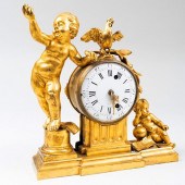 LOUIS XVI STYLE GILT-METAL MAN