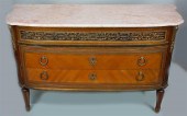 LOUIS XVI STYLE GILT MOUNTED P