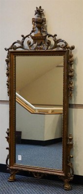 LOUIS XVI STYLE GILT PAINTED P