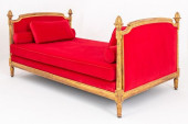LOUIS XVI STYLE GILT WOOD DAYB