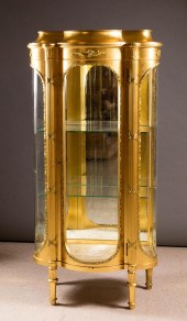 LOUIS XVI STYLE GILTWOOD AND C