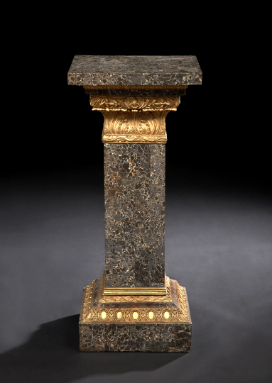Louis XVI-Style Giltwood and Portor