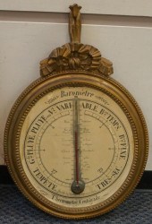 LOUIS XVI STYLE GILTWOOD BAROM