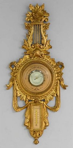 LOUIS XVI STYLE GILTWOOD