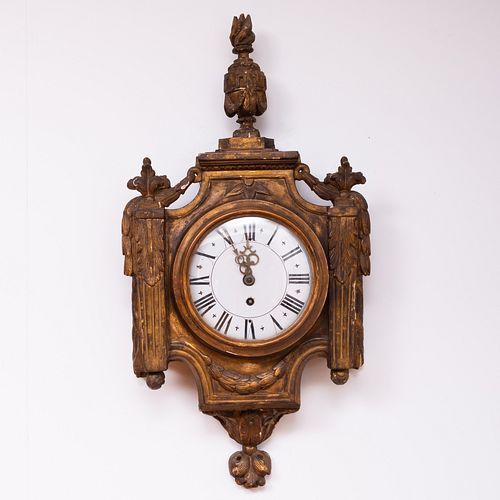 LOUIS XVI STYLE GILTWOOD CARTEL