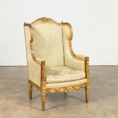 LOUIS XVI STYLE GILTWOOD CONFE