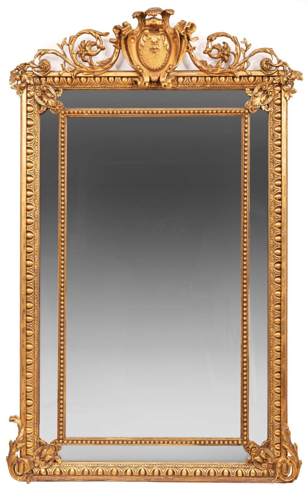 LOUIS XVI-STYLE GILTWOOD CUSHION