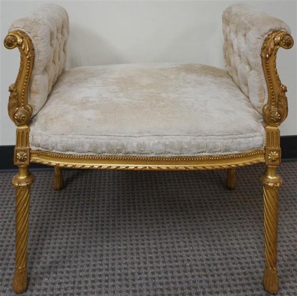LOUIS XVI STYLE GILTWOOD IVORY