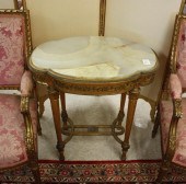 LOUIS XVI STYLE GILTWOOD LAMP