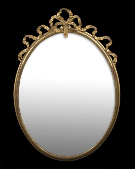 Louis XVI-Style Giltwood Looking