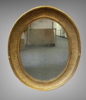 LOUIS XVI STYLE GILTWOOD OVAL