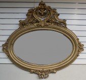 LOUIS XVI STYLE GILTWOOD OVAL
