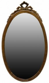 LOUIS XVI STYLE GILTWOOD OVAL