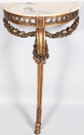 LOUIS XVI STYLE GILTWOOD SMALL