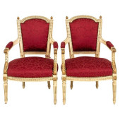LOUIS XVI STYLE GOLD &AMP; WHI
