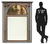 LOUIS XVI STYLE GRAY-PAINTED T