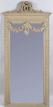 LOUIS XVI STYLE GREY PAINTED M