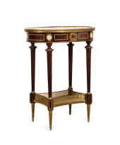LOUIS XVI STYLE GUERIDON, MANN