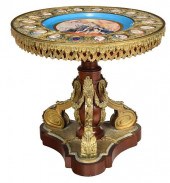 LOUIS XVI STYLE HAND PAINTED P