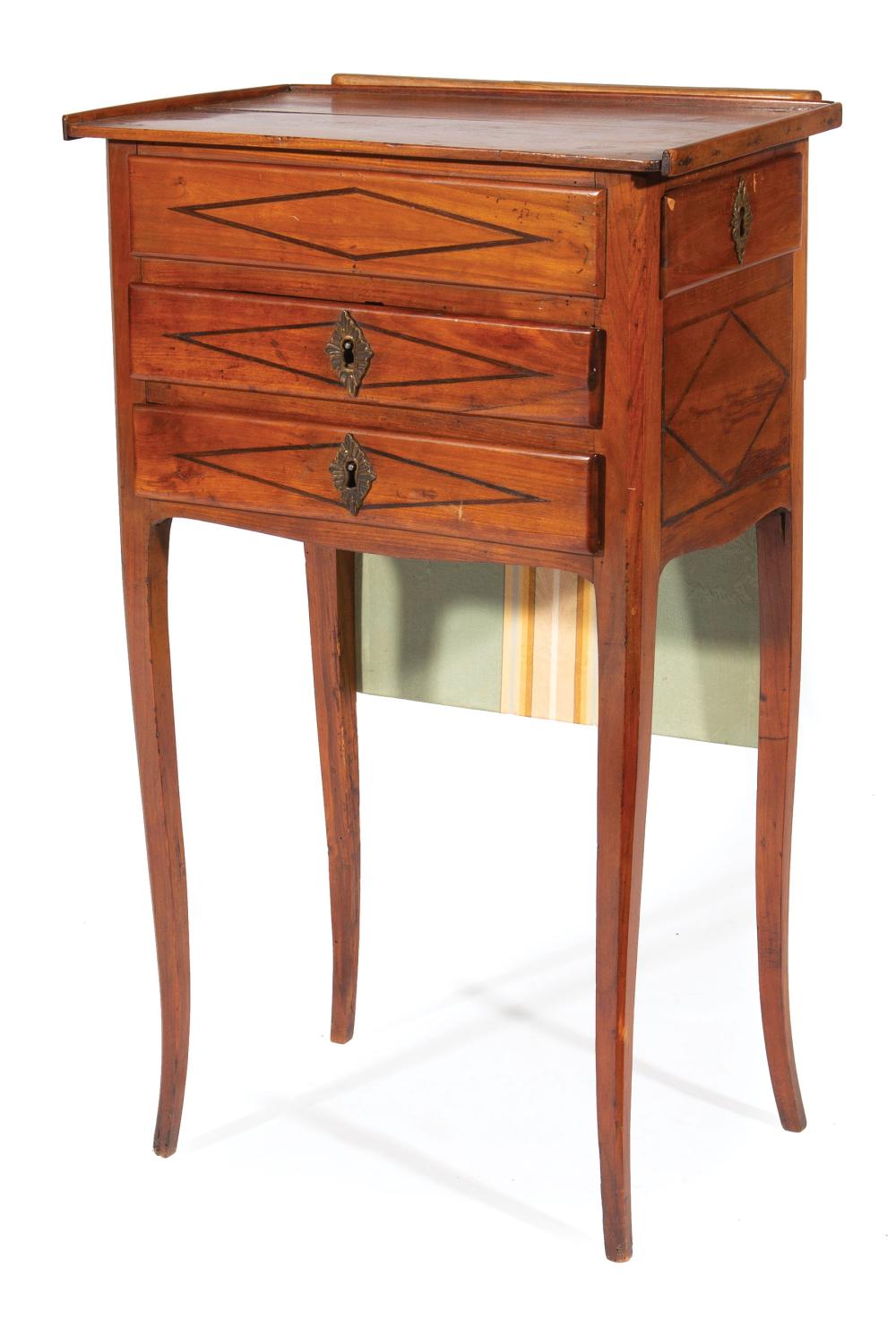 LOUIS XVI-STYLE INLAID FRUITWOOD