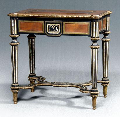 Louis XVI style inlaid writing