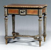 Louis XVI style inlaid writing