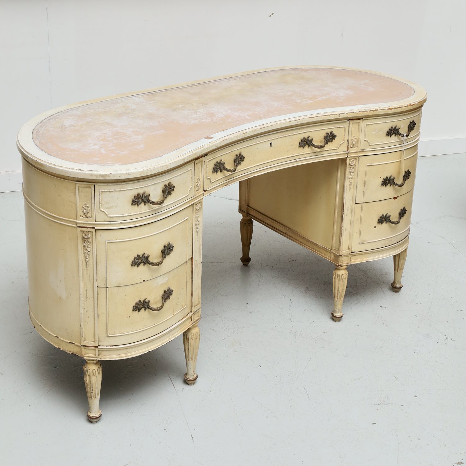 LOUIS XVI STYLE KIDNEY SHAPED