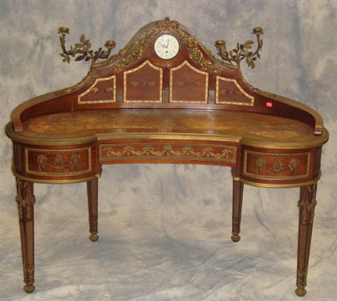Louis XVI style kidney shaped