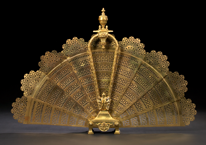 Louis XVI-Style Lacquered Brass
