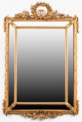 LOUIS XVI STYLE LARGE GILTWOOD