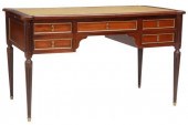 LOUIS XVI STYLE LEATHER-TOP MA