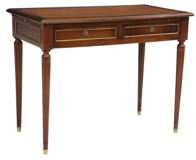 LOUIS XVI STYLE LEATHER-TOP