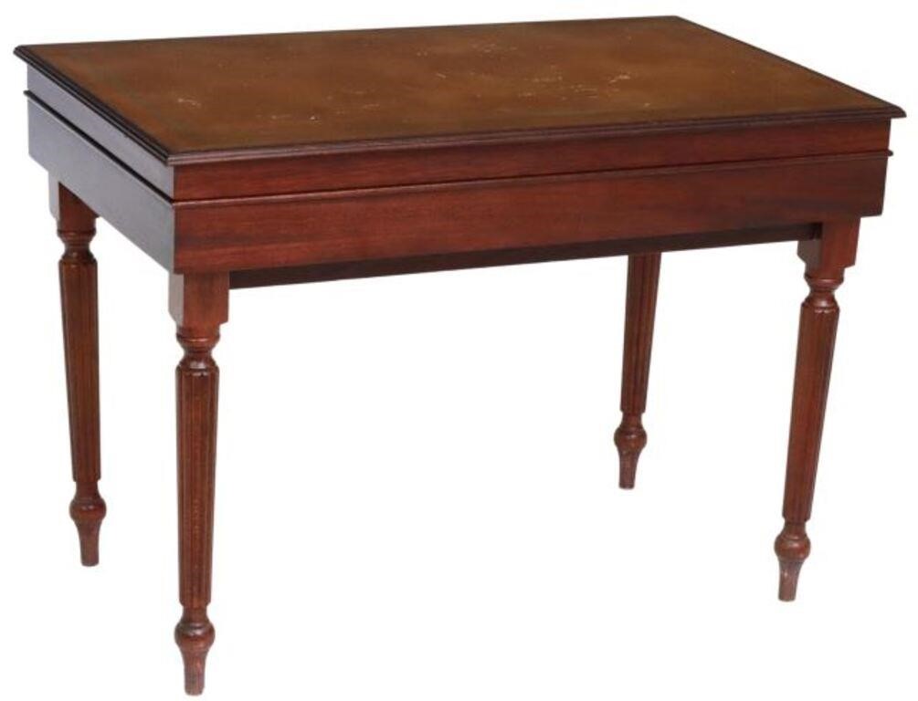 LOUIS XVI STYLE LEATHER-TOP