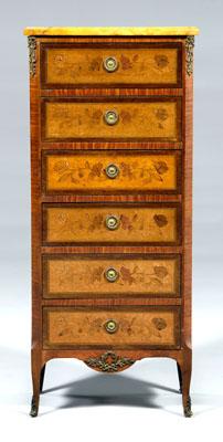 Louis XVI style lingerie chest,