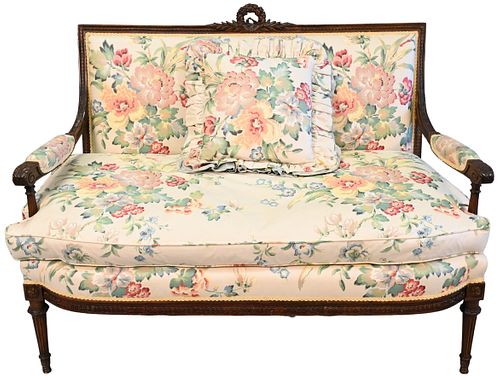 LOUIS XVI STYLE LOVESEATLouis XVI