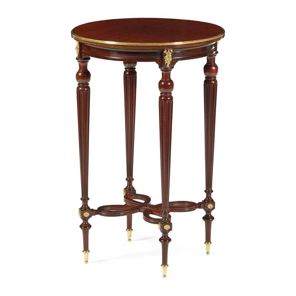 LOUIS XVI STYLE MAHOGANY AND