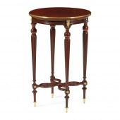 LOUIS XVI STYLE MAHOGANY AND B