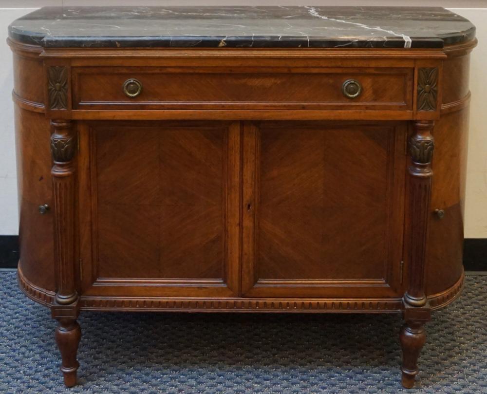 LOUIS XVI STYLE MAHOGANY AND