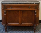 LOUIS XVI STYLE MAHOGANY AND B