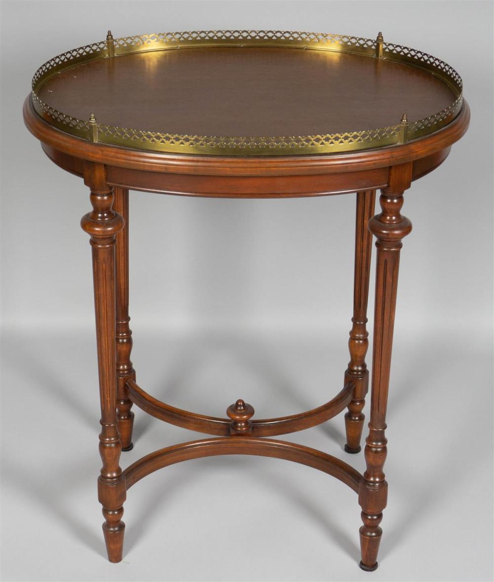 LOUIS XVI STYLE MAHOGANY AND