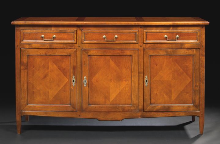 Louis XVI-Style Mahogany Buffet, 