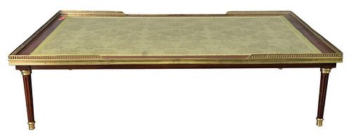 LOUIS XVI STYLE MAHOGANY COFFEE