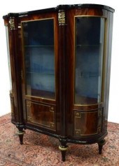 LOUIS XVI STYLE MAHOGANY CURVE