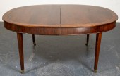 LOUIS XVI STYLE MAHOGANY DININ