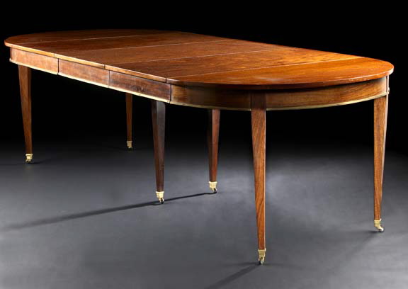 Louis XVI-Style Mahogany Dining